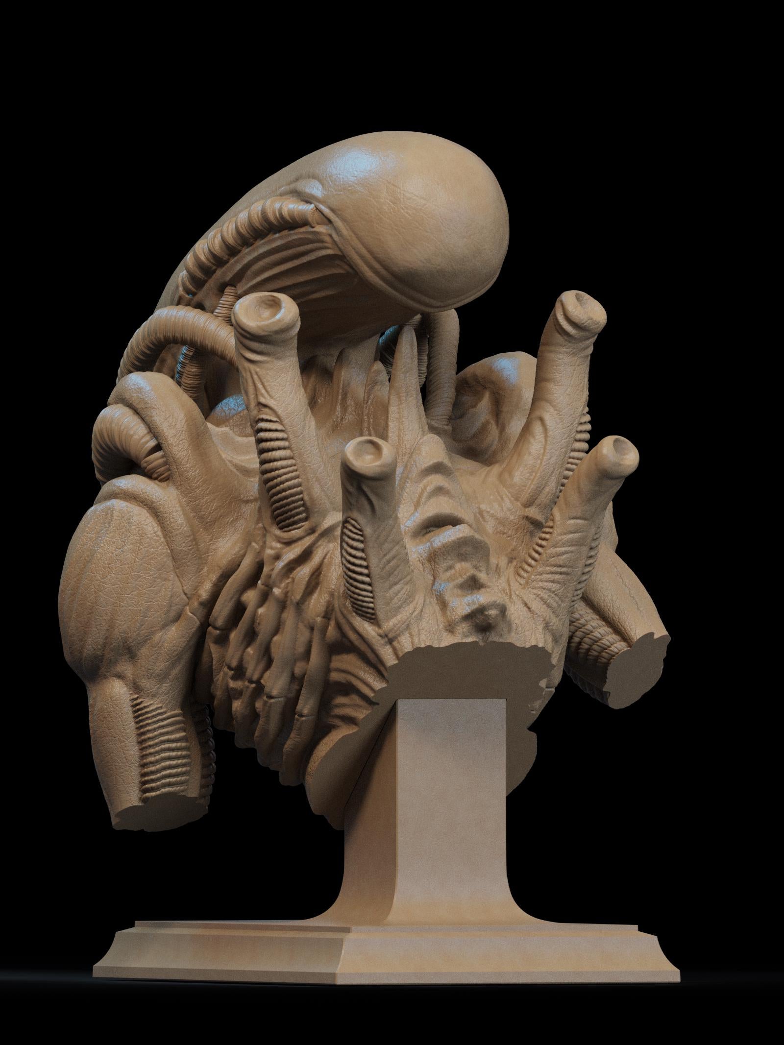 Alien | Bust | Figurine | Collectible | Pin Up | CA 3D Studios