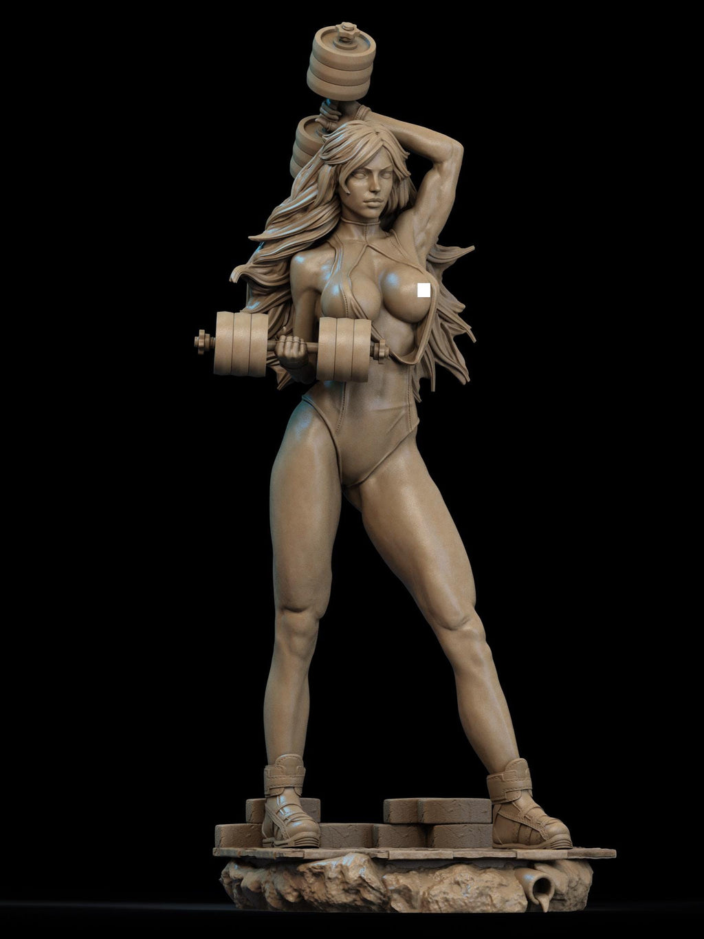 Female Hulk | Figurine | Collectible | Pin Up | CA 3D Studios