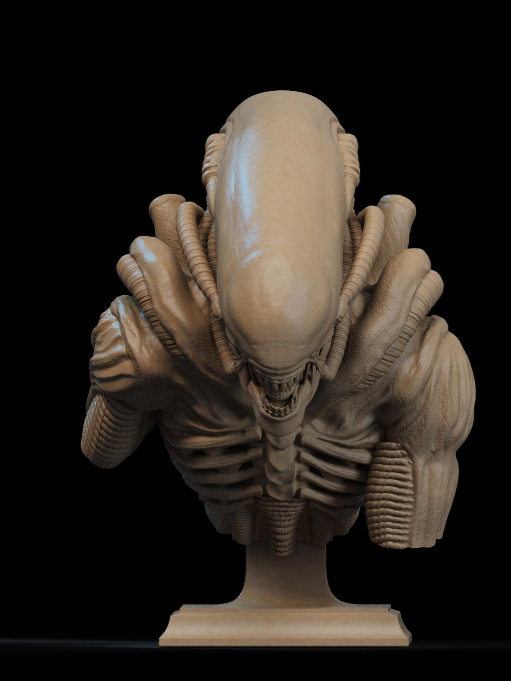 Alien | Bust | Figurine | Collectible | Pin Up | CA 3D Studios