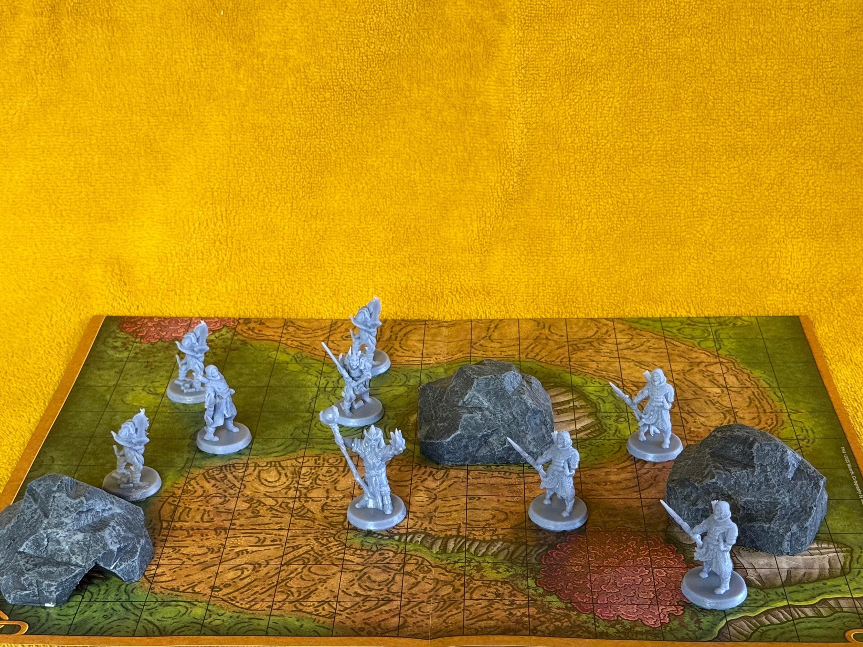 RPG Miniature Set - 118 pieces - compatible with Lost Mine of Phandelver