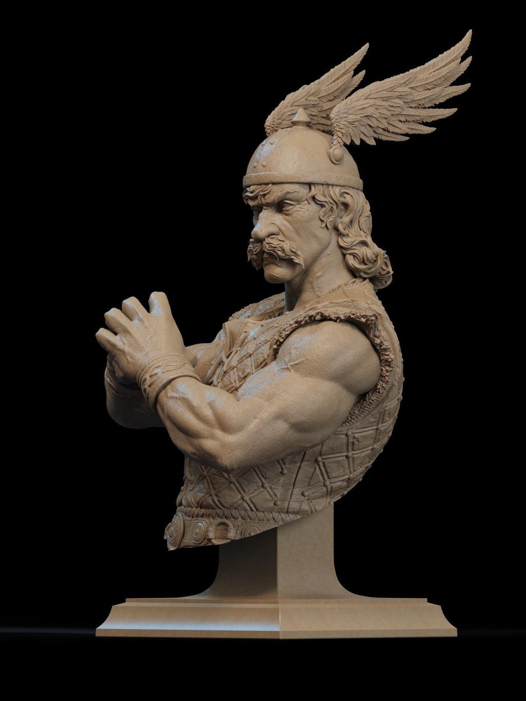 Clever Gaul | Bust | Figurine | Collectible | Pin Up | CA 3D Studios