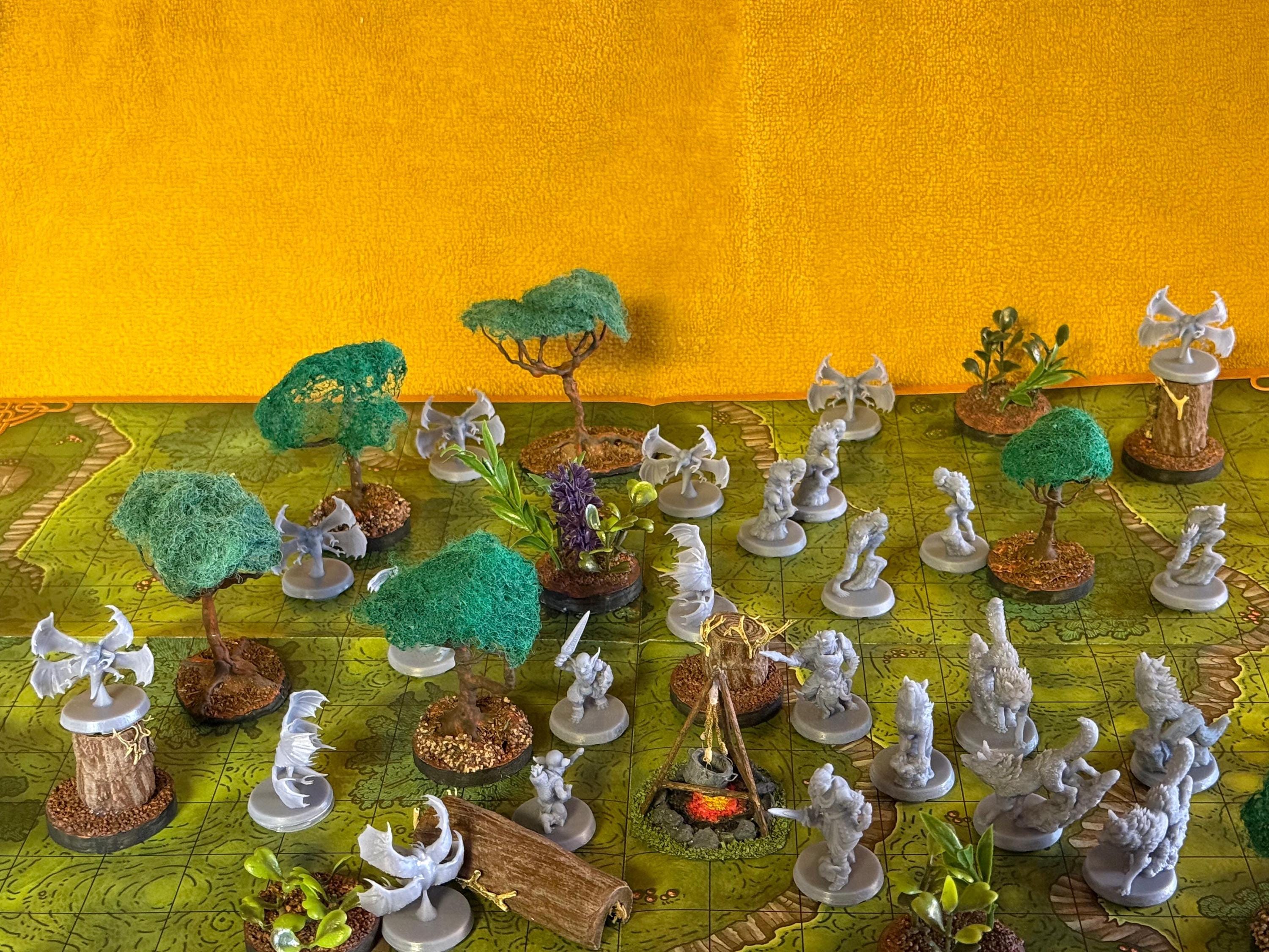 RPG Miniature Set - 118 pieces - compatible with Lost Mine of Phandelver