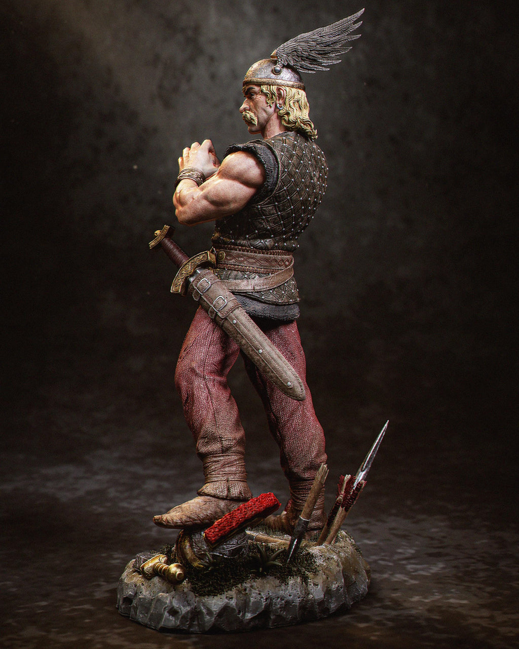 Gaul Diorama |D| Figurine | Collectible | Pin Up | CA 3D Studios