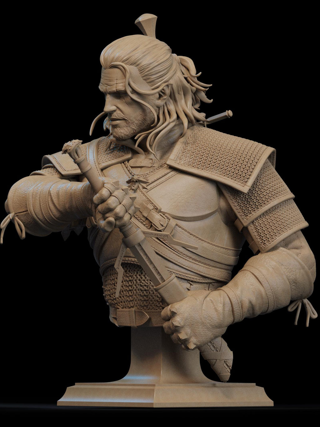 Witcher | Bust | Figurine | Collectible | Pin Up | CA 3D Studios