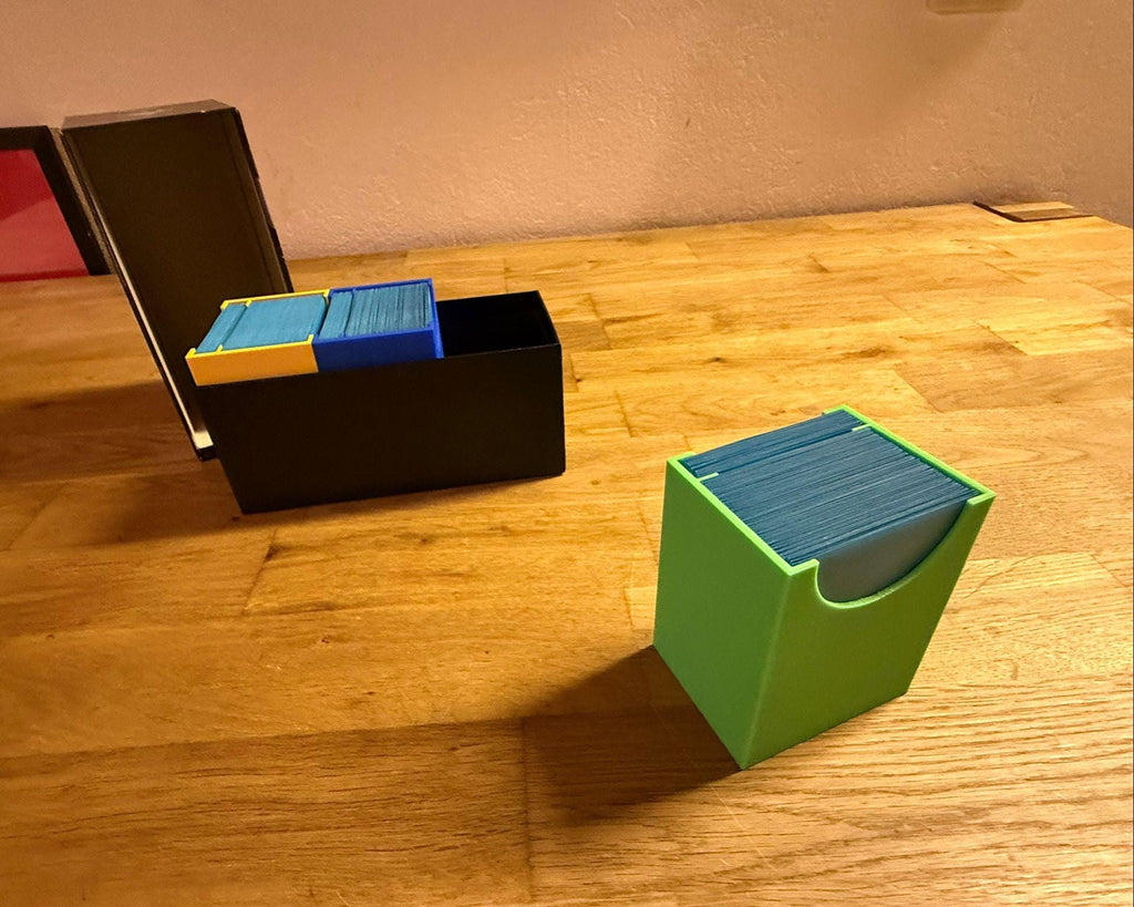 Deckbox Inserts for MtG Fackpack Bundles & PKMN Top Trainer Boxes made from PLA | Trading Card Storage | TCG Organizer