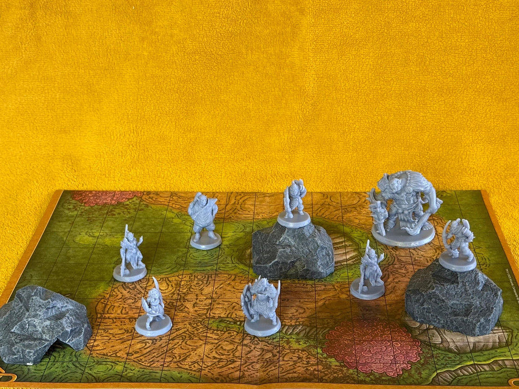 RPG Miniature Set - 118 pieces - compatible with Lost Mine of Phandelver