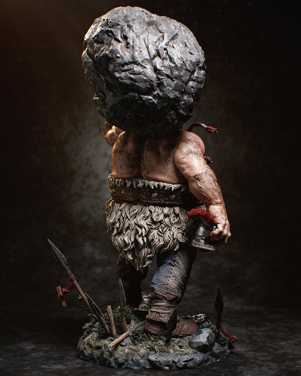 Gaul Diorama |D| Figurine | Collectible | Pin Up | CA 3D Studios