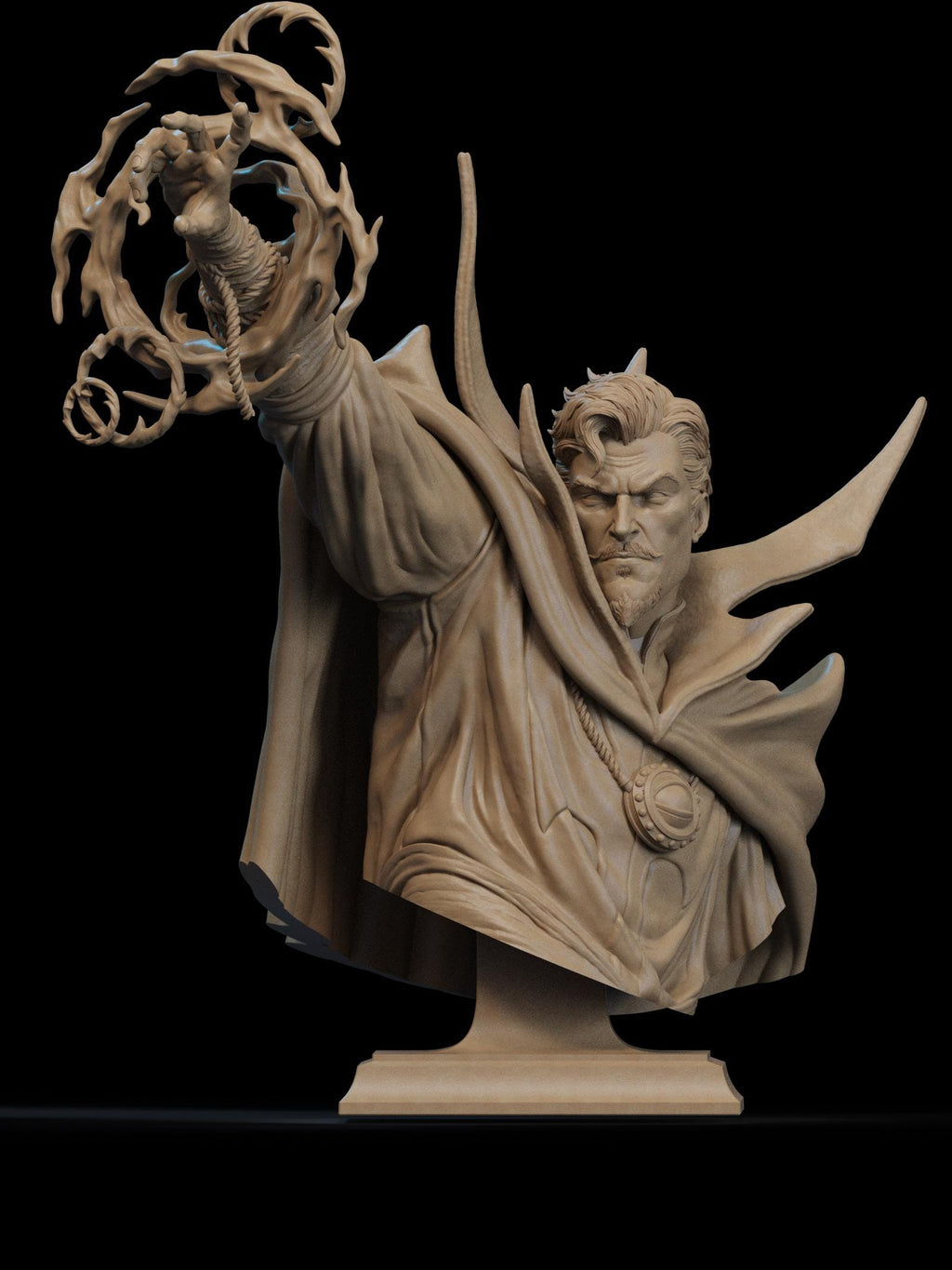 Weird Sorcerer | Bust | Figurine | Collectible | Pin Up | CA 3D Studios
