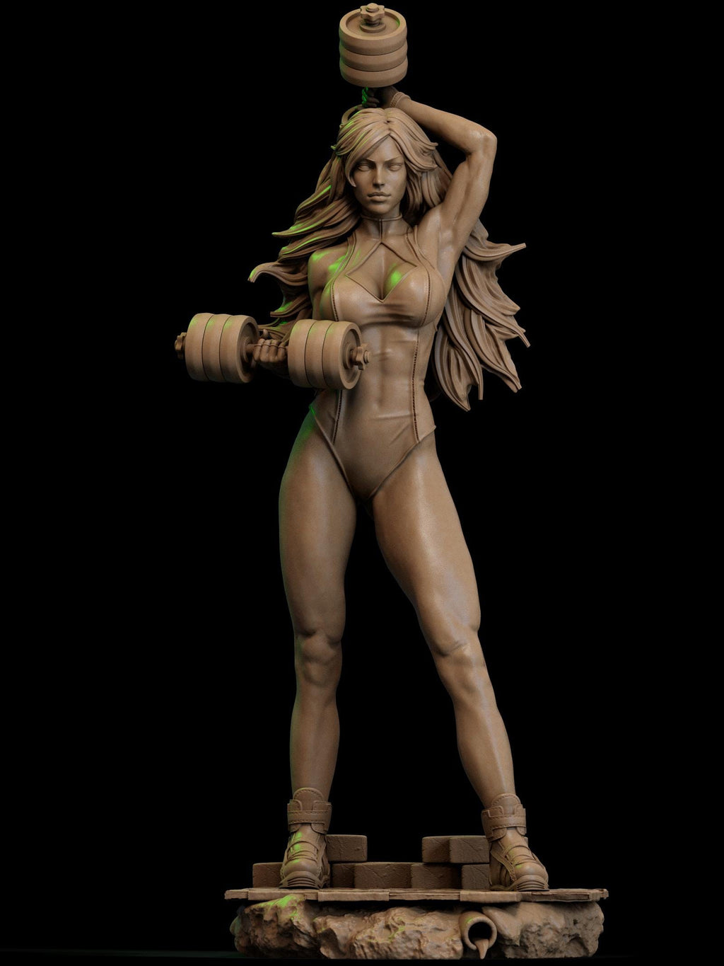 Female Hulk | Figurine | Collectible | Pin Up | CA 3D Studios