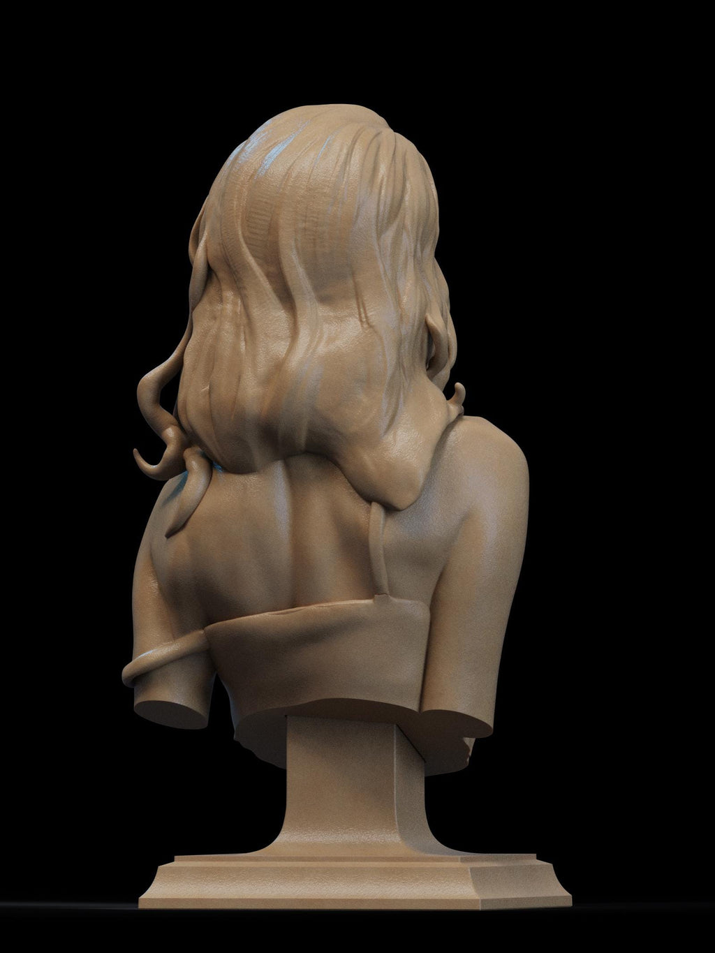 Elegy of the Wyrm | Bust | Figurine | Collectible | Pin Up | CA 3D Studios