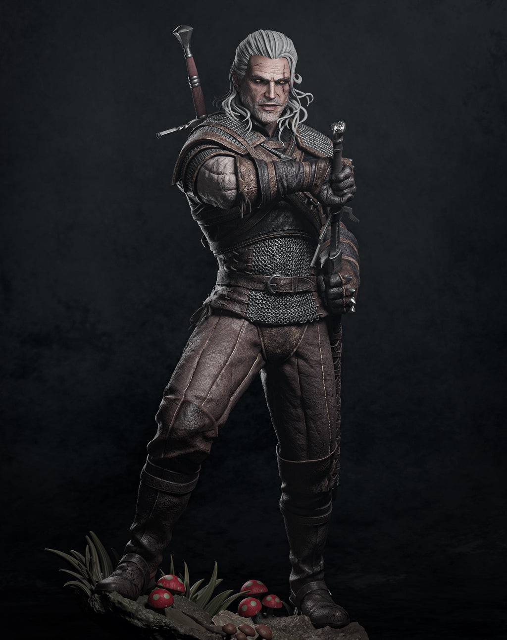 Witcher |F| Figurine | Collectible | Pin Up | CA 3D Studios