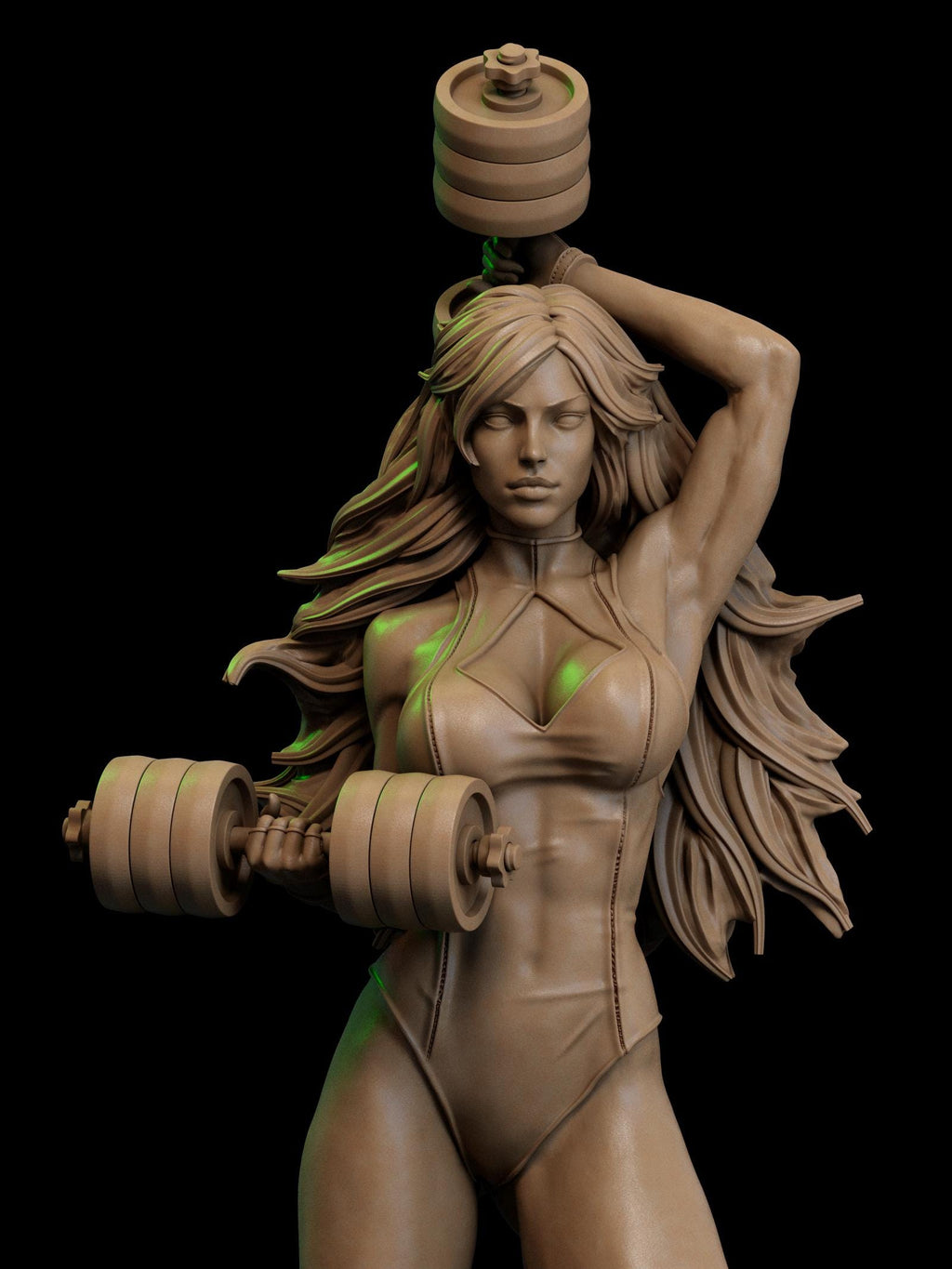 Female Hulk | Figurine | Collectible | Pin Up | CA 3D Studios
