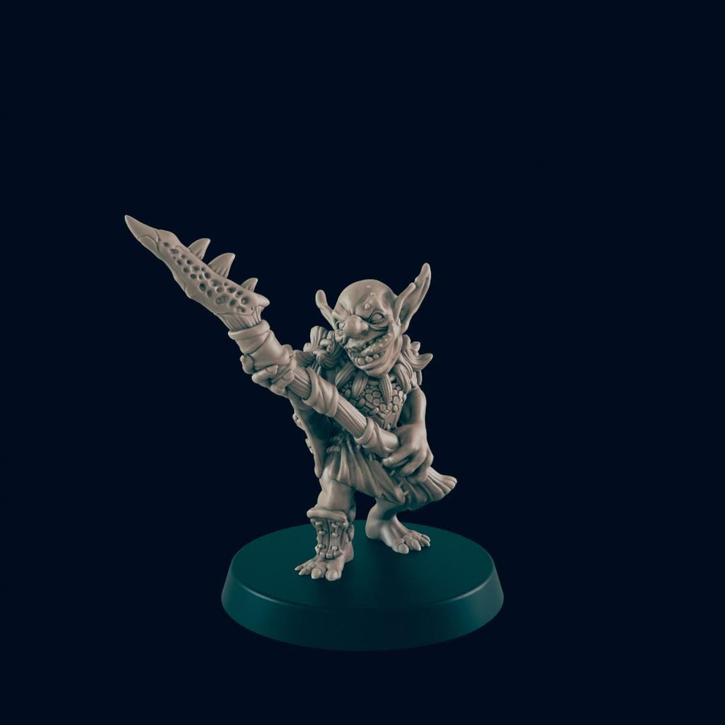 Goblin Warband | 15 Figures | D&D Miniatures - DnD Minis, Dungeons and Dragons, Pathfinder, and Role Playing Games