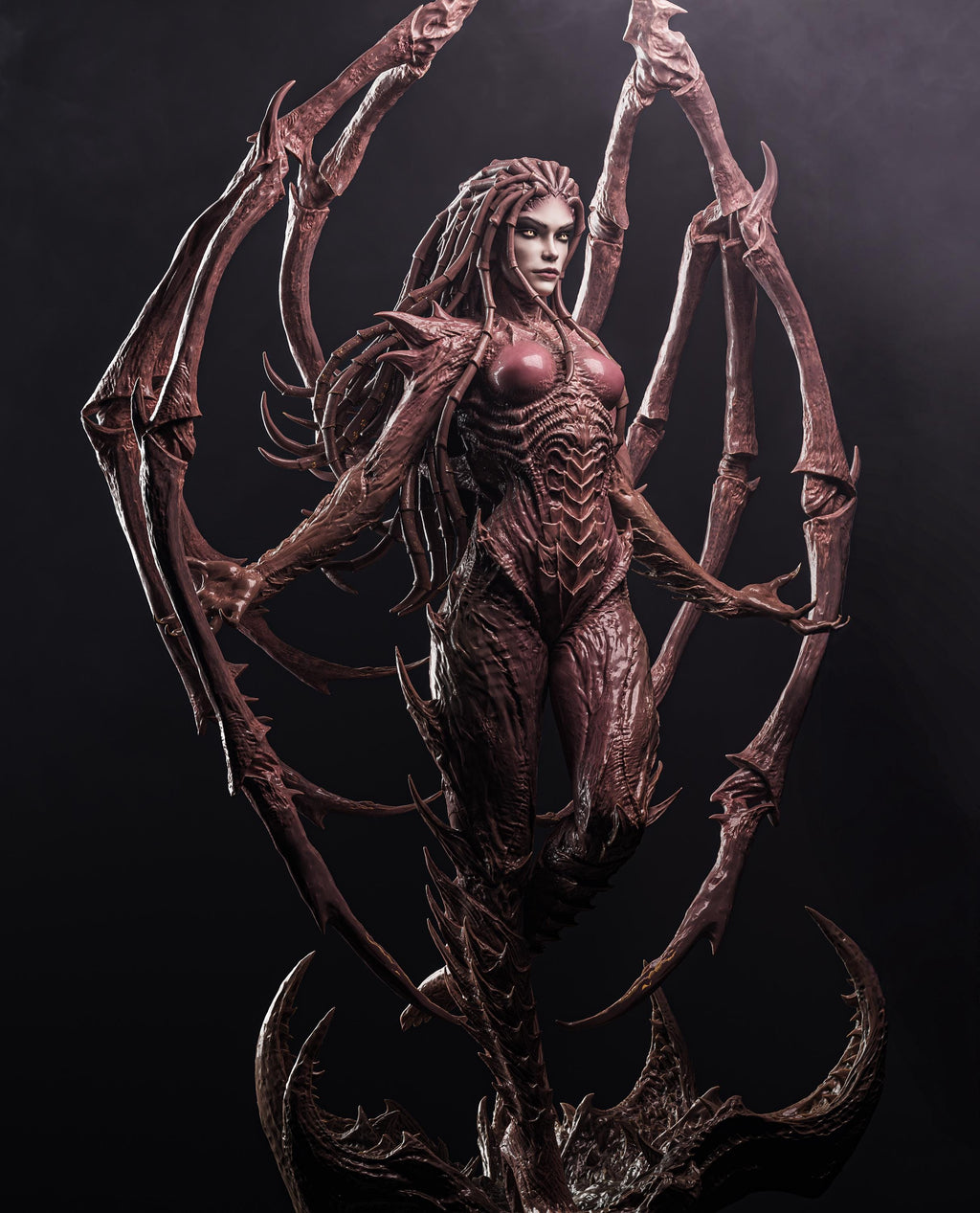 Queen Kerrigan |F| Figurine | Collectible | Pin Up | CA 3D Studios