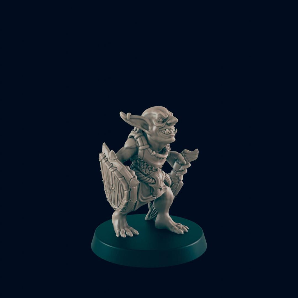 Goblin Warband | 15 Figures | D&D Miniatures - DnD Minis, Dungeons and Dragons, Pathfinder, and Role Playing Games