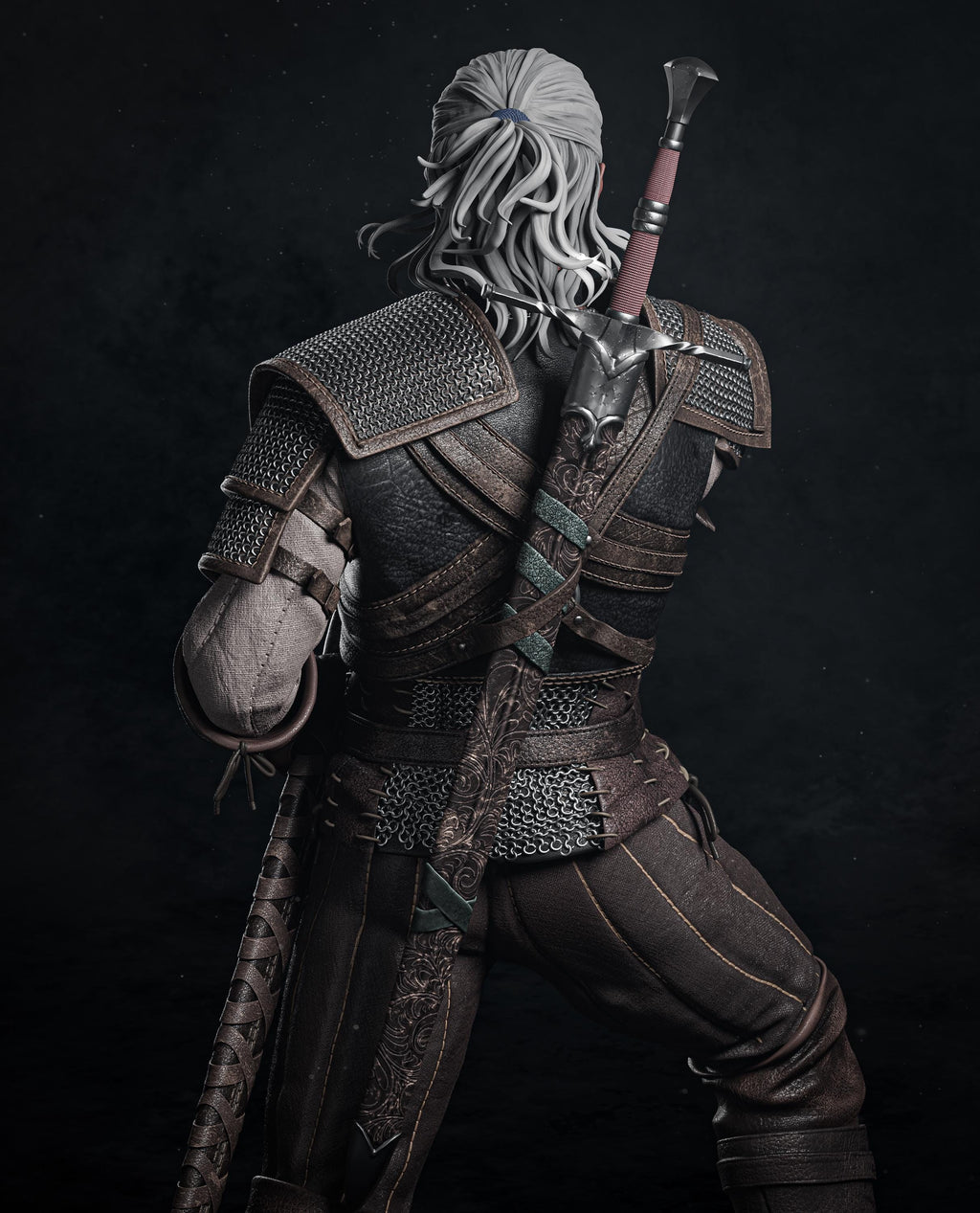 Witcher |F| Figurine | Collectible | Pin Up | CA 3D Studios