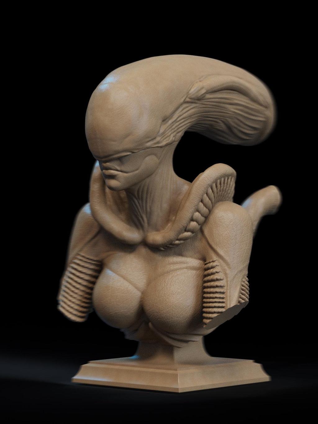 Alien | Bust | Figurine | Collectible | Pin Up | CA 3D Studios