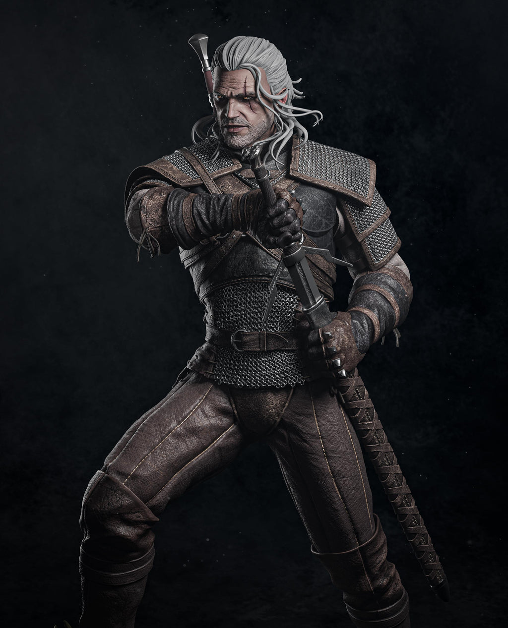 Witcher |F| Figurine | Collectible | Pin Up | CA 3D Studios