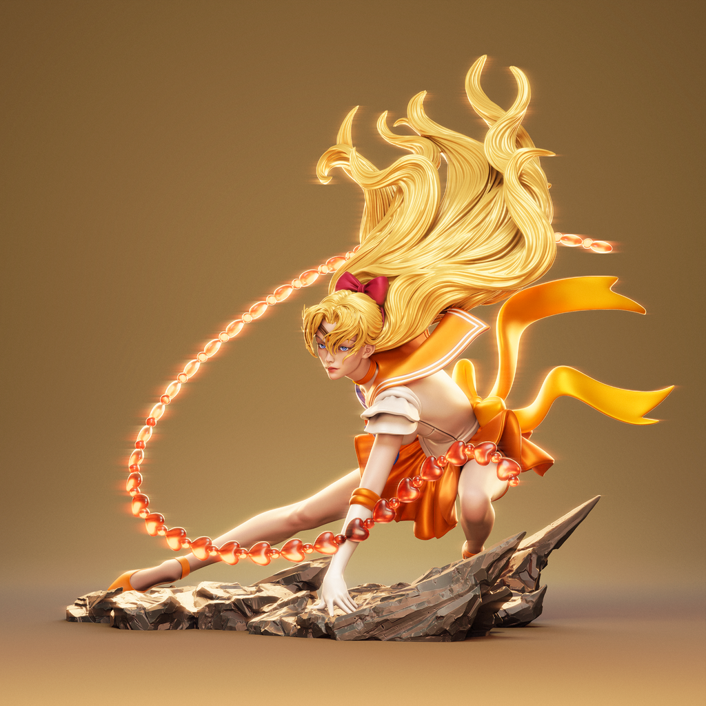Minako Aino |F| Figurine | Collectible | Pin Up | CA 3D Studios