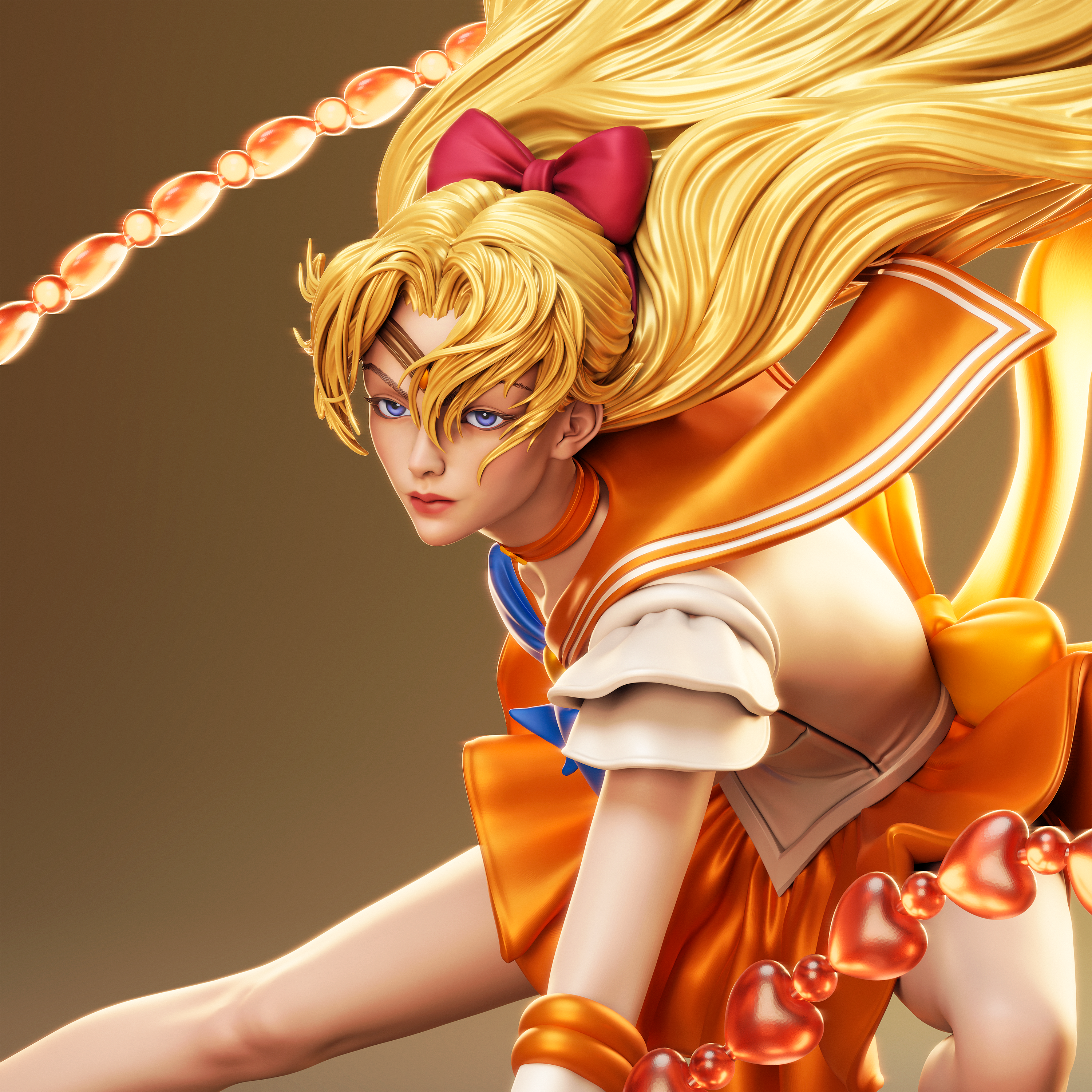 Minako Aino |F| Figurine | Collectible | Pin Up | CA 3D Studios