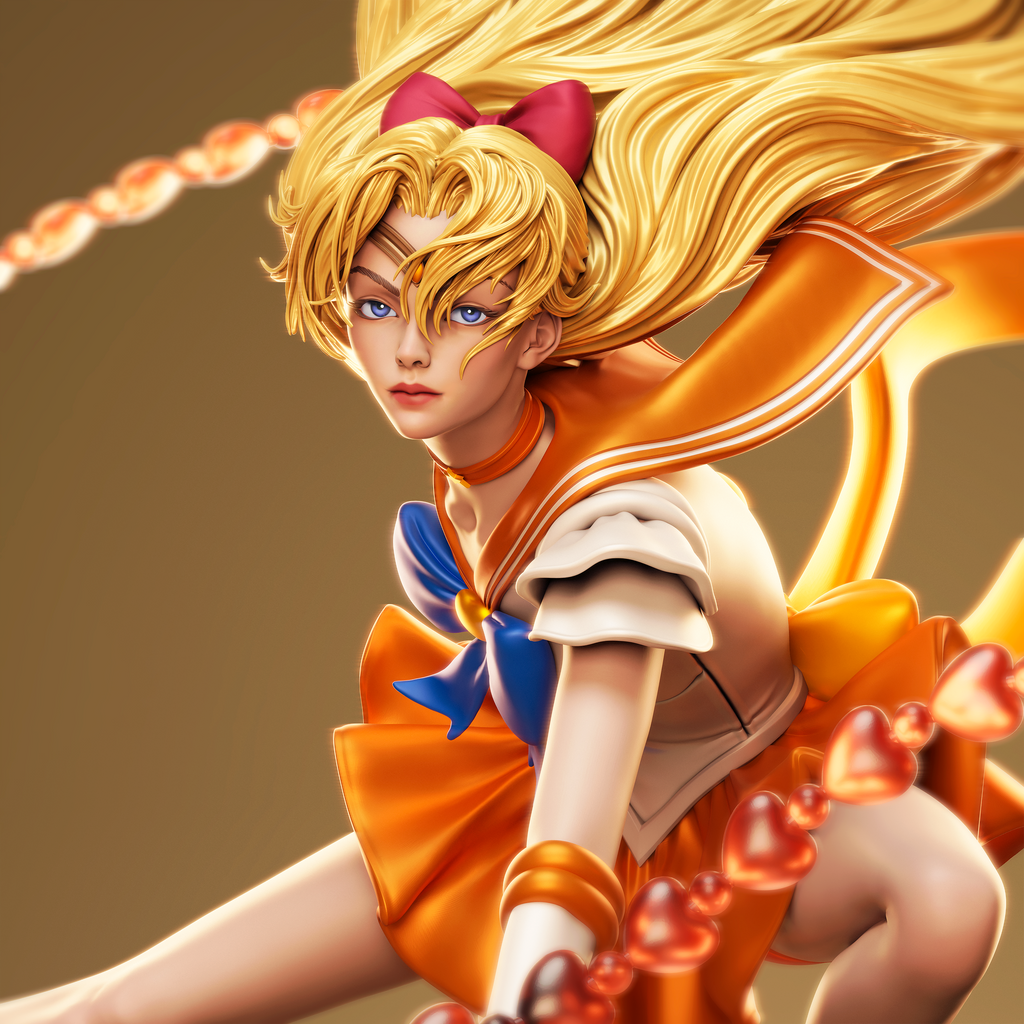 Minako Aino |F| Figurine | Collectible | Pin Up | CA 3D Studios