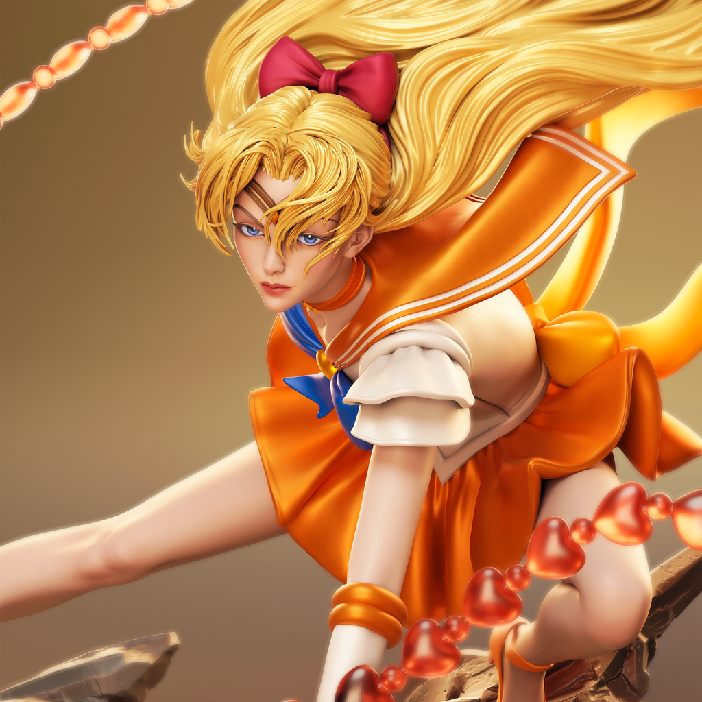 Minako Aino |F| Figurine | Collectible | Pin Up | CA 3D Studios
