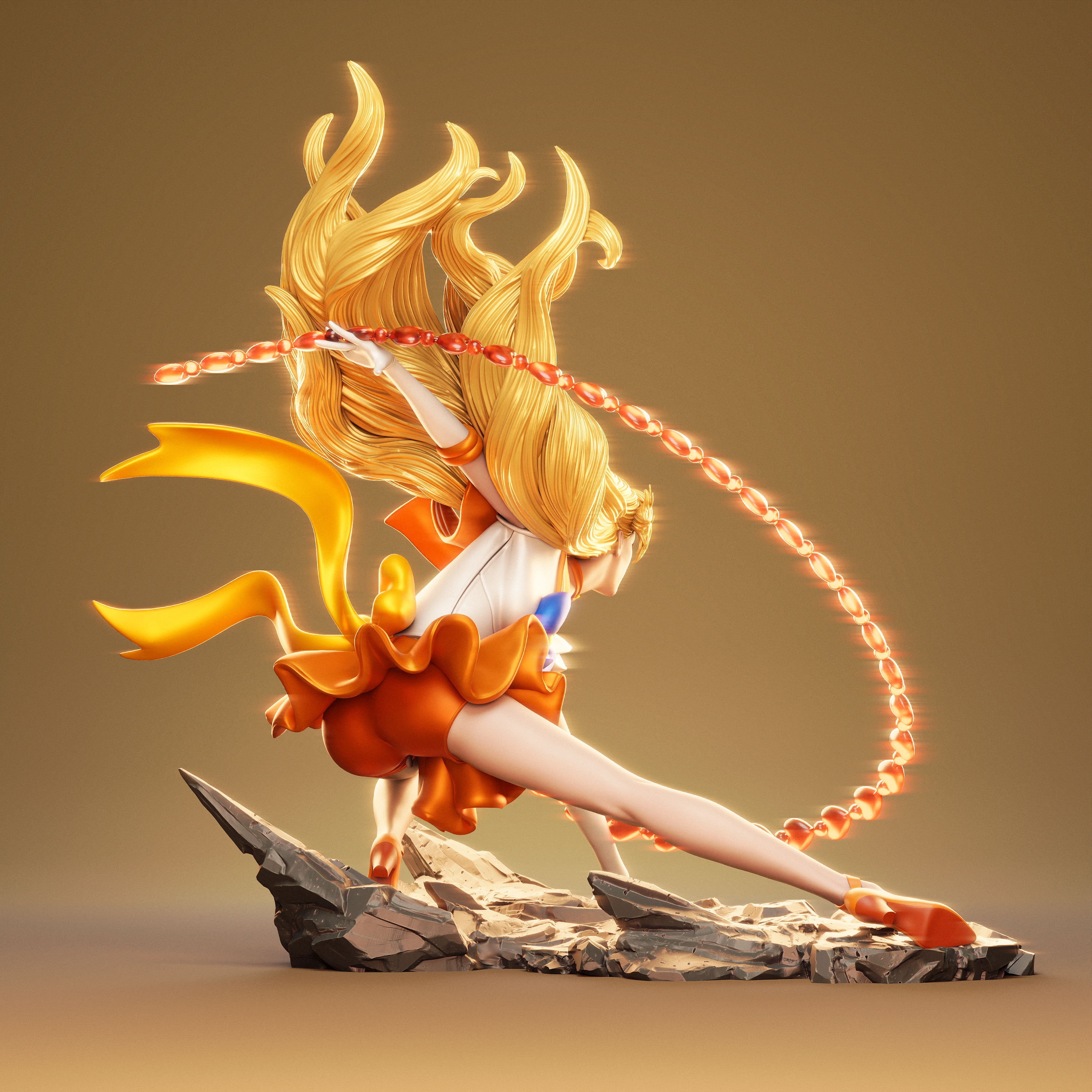 Minako Aino |F| Figurine | Collectible | Pin Up | CA 3D Studios