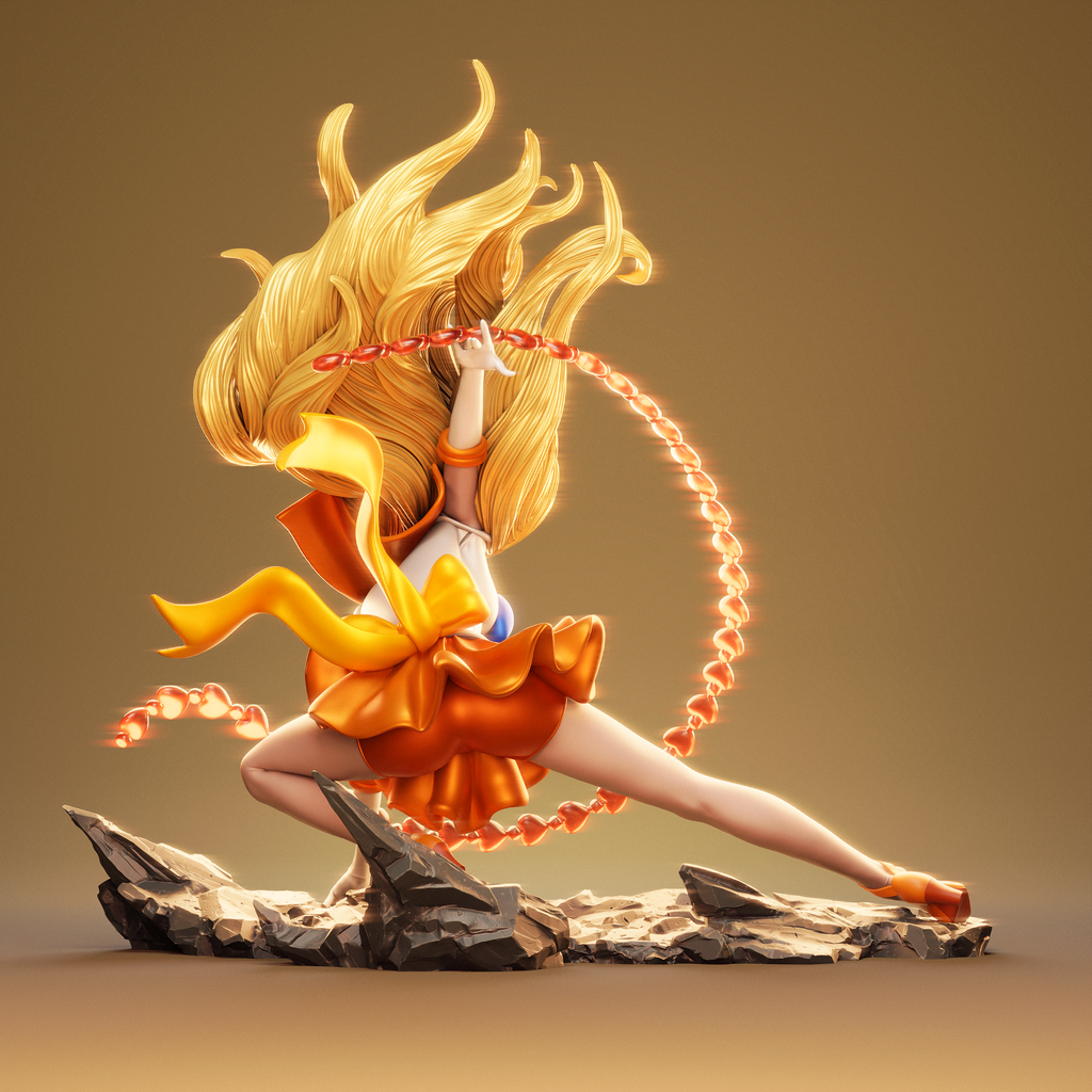 Minako Aino |F| Figurine | Collectible | Pin Up | CA 3D Studios
