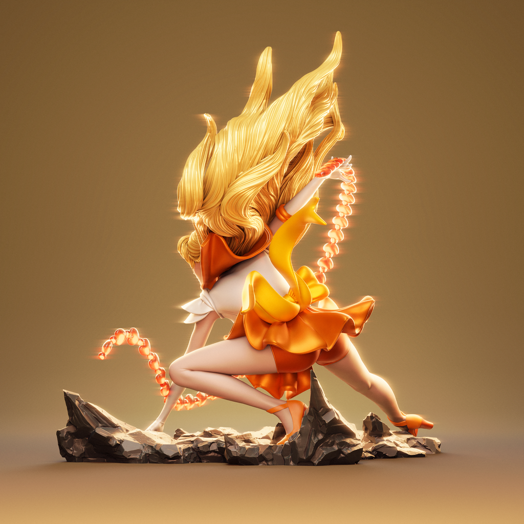 Minako Aino |F| Figurine | Collectible | Pin Up | CA 3D Studios
