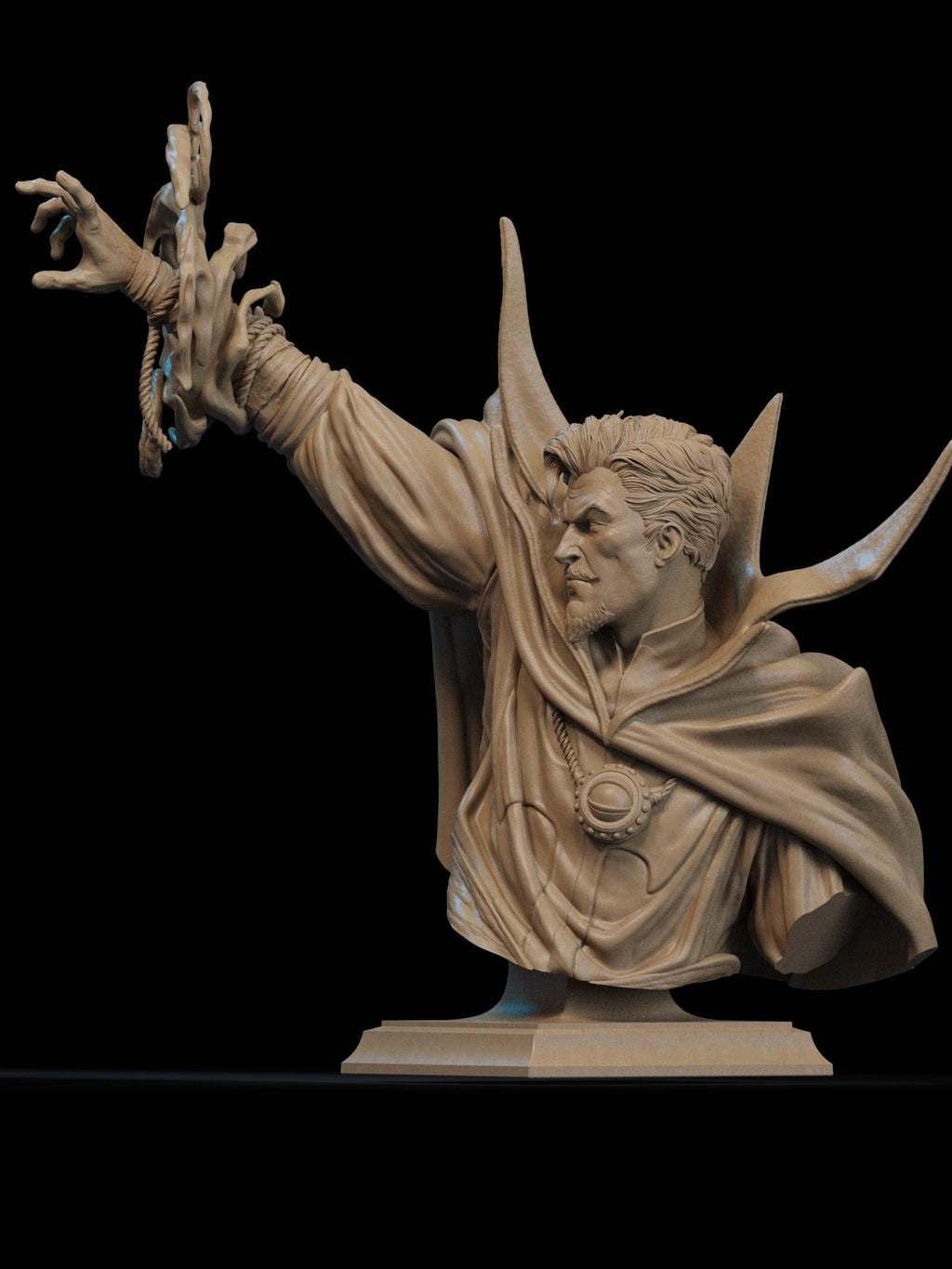 Weird Sorcerer | Bust | Figurine | Collectible | Pin Up | CA 3D Studios