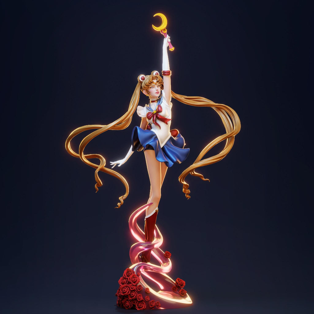 Usagi Tsukino |F| Figurine | Collectible | Pin Up | CA 3D Studios