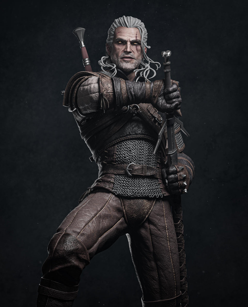 Witcher |F| Figurine | Collectible | Pin Up | CA 3D Studios