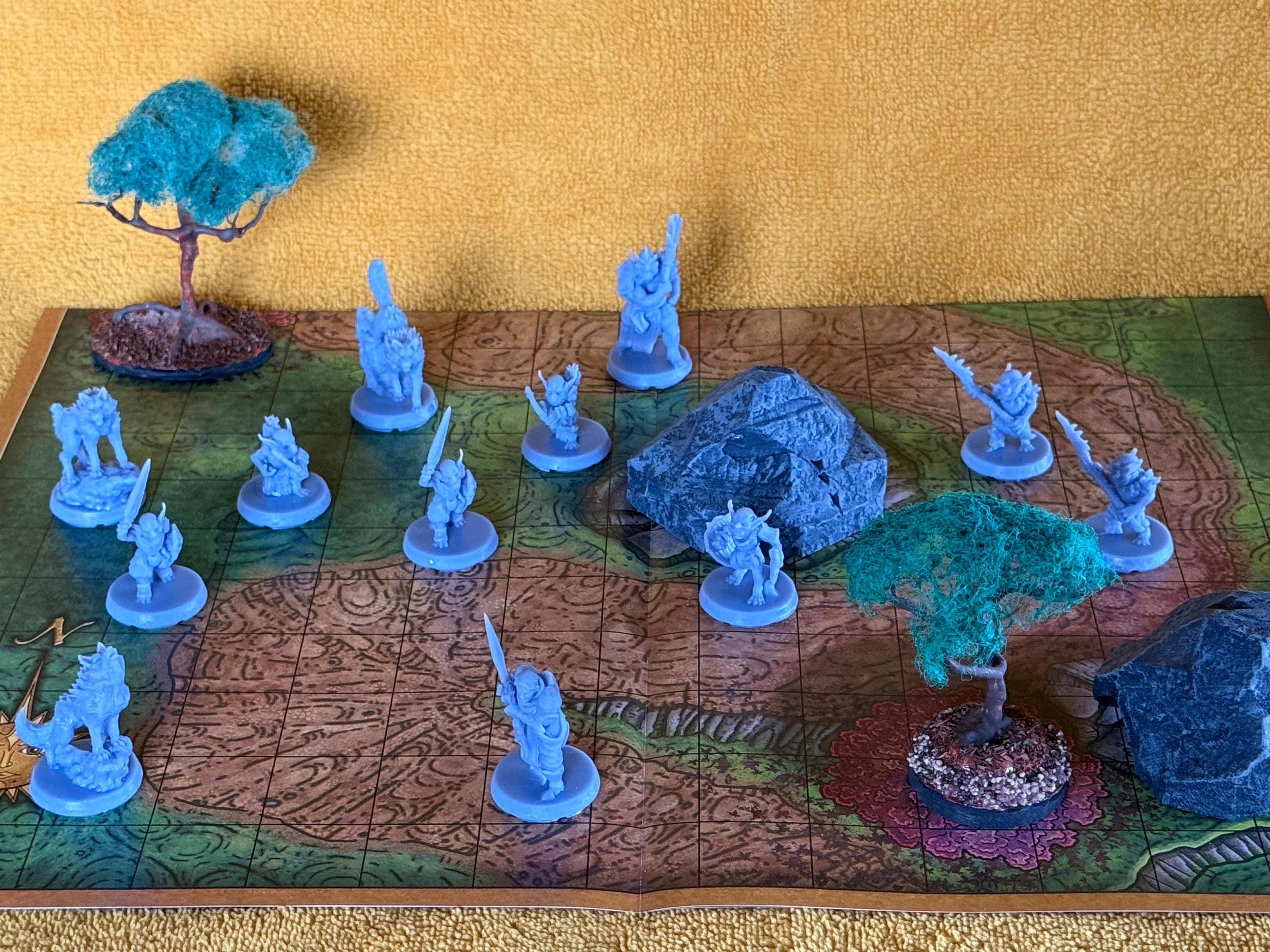 RPG Miniature Set - 118 pieces - compatible with Lost Mine of Phandelver