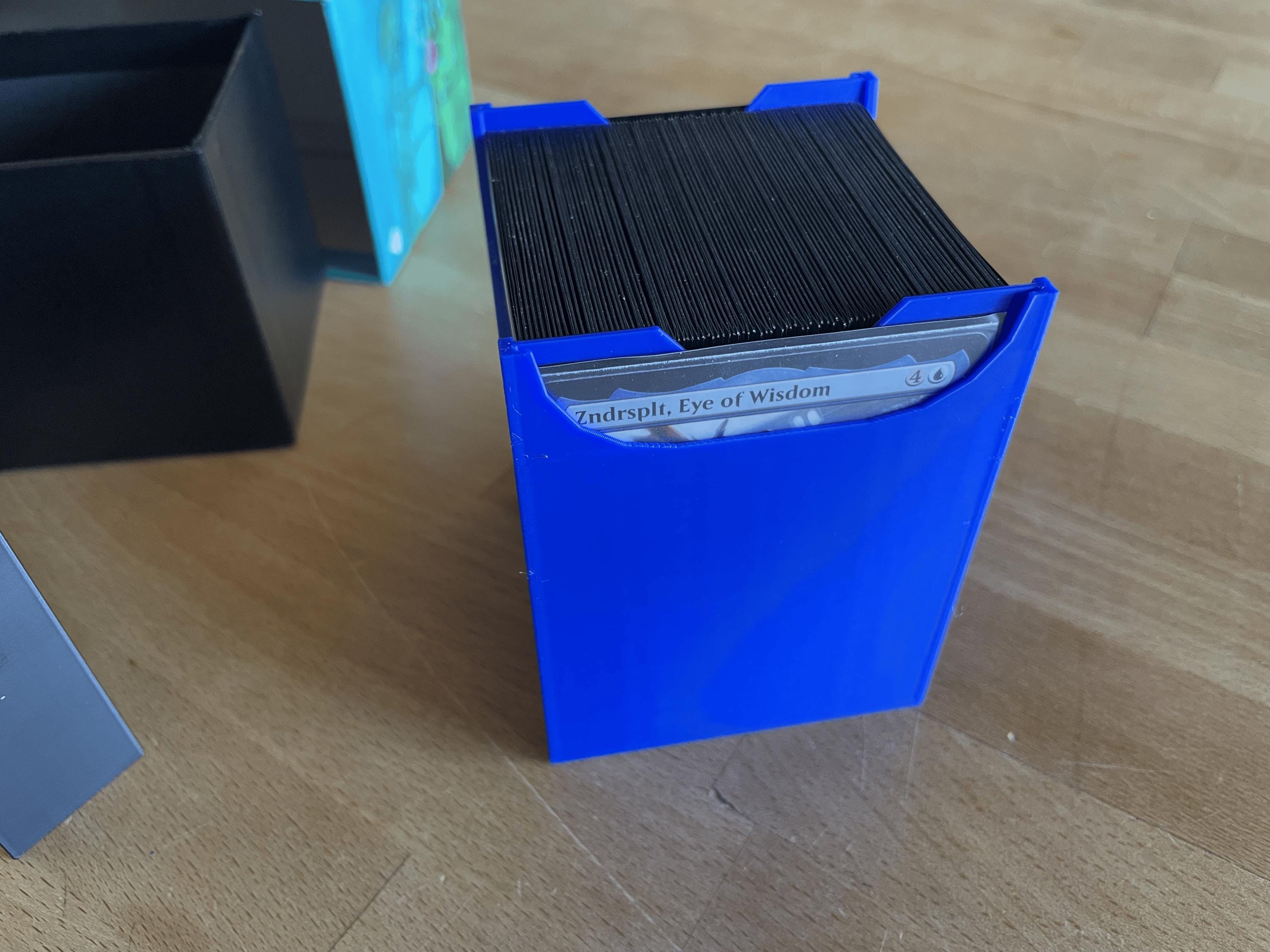 Commander Deck Box Insert for MtG Bundle or ETB | 100 Cards & Tokens | TCG Organizer | Trading Card Storage | TCG Organizer