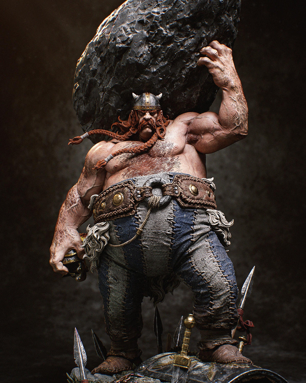Heavy Gaul |F| Figurine | Collectible | Pin Up | CA 3D Studios
