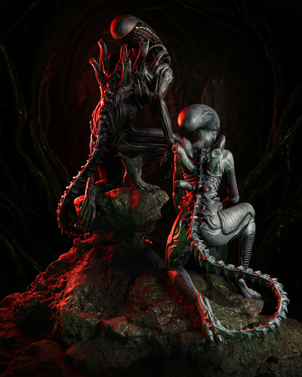 Alien |F| Figurine | Collectible | Pin Up | CA 3D Studios