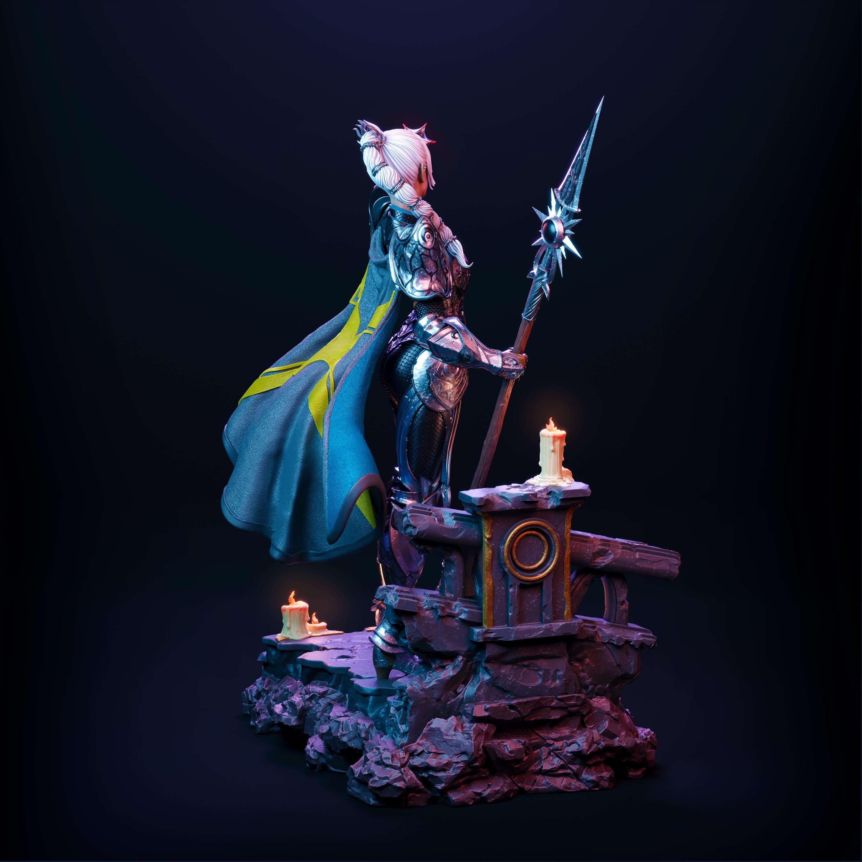 Shadowheart | Figurine | Collectible | Pin Up | CA 3D Studios