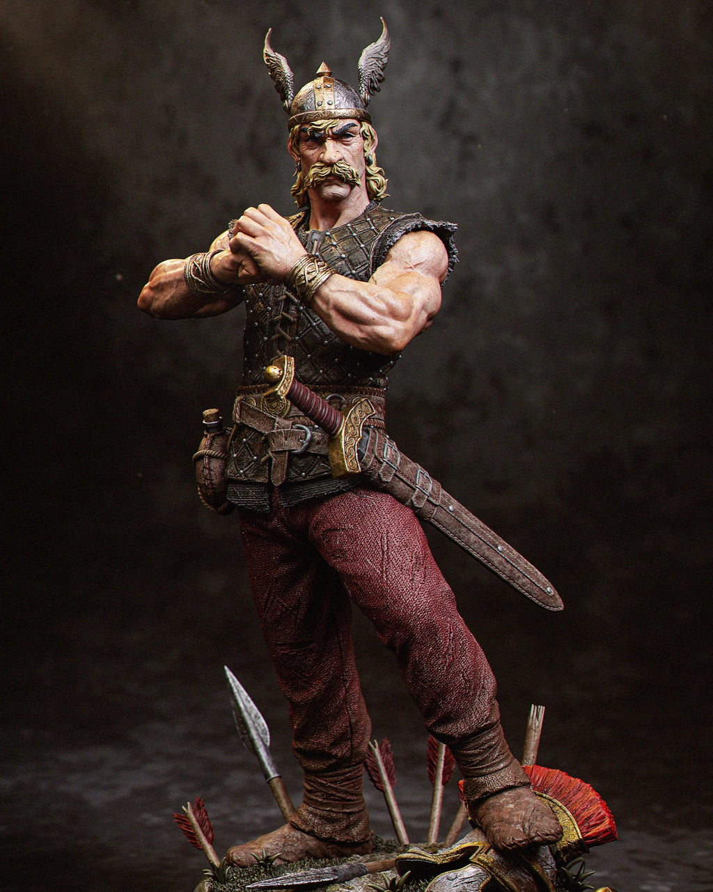 Gaul Diorama |D| Figurine | Collectible | Pin Up | CA 3D Studios