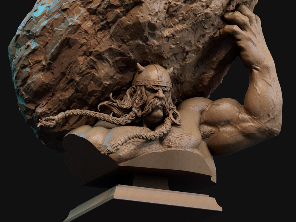 Heavy Gaul | Bust | Figurine | Collectible | Pin Up | CA 3D Studios