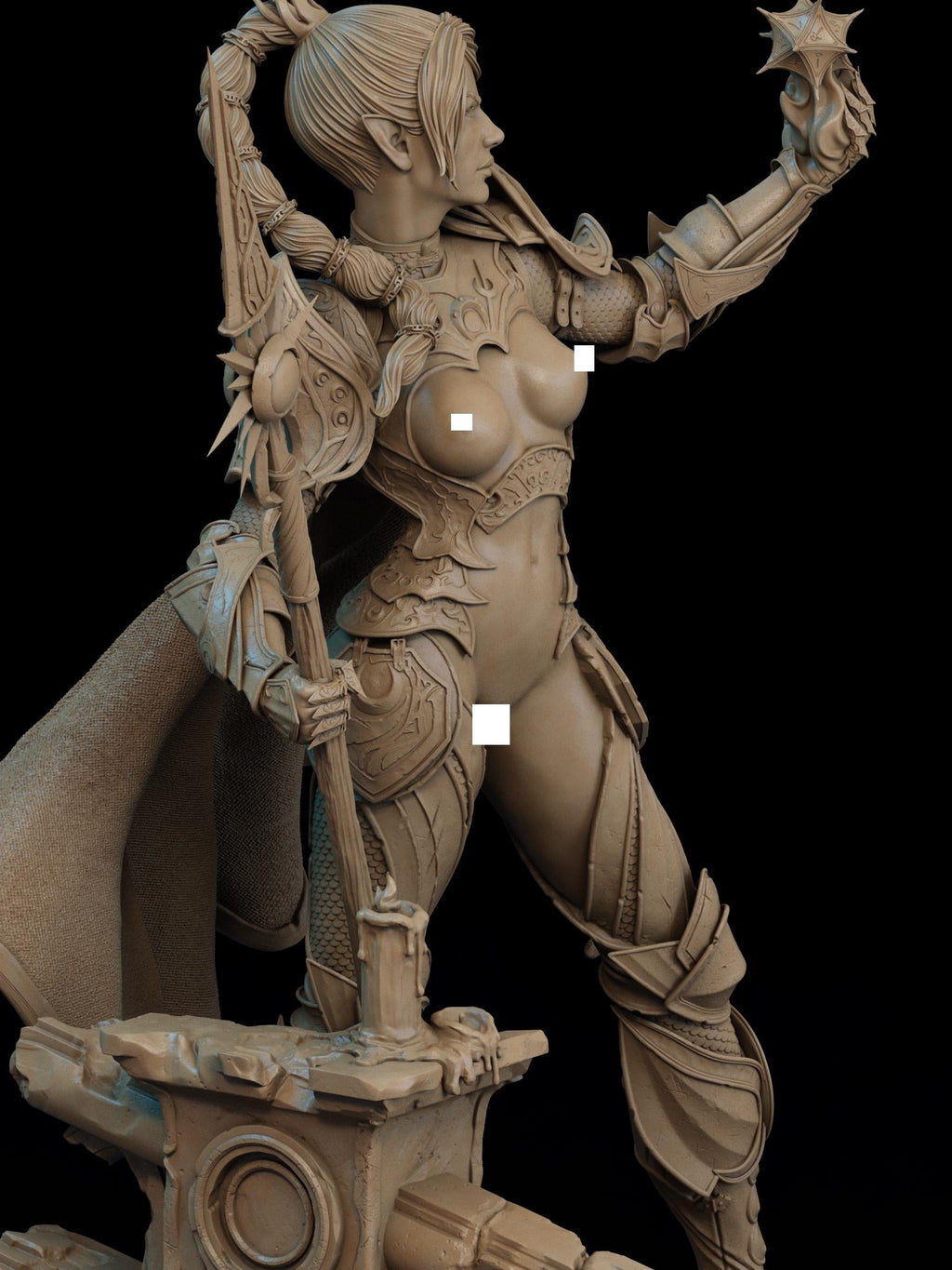 Shadowheart | Figurine | Collectible | Pin Up | CA 3D Studios