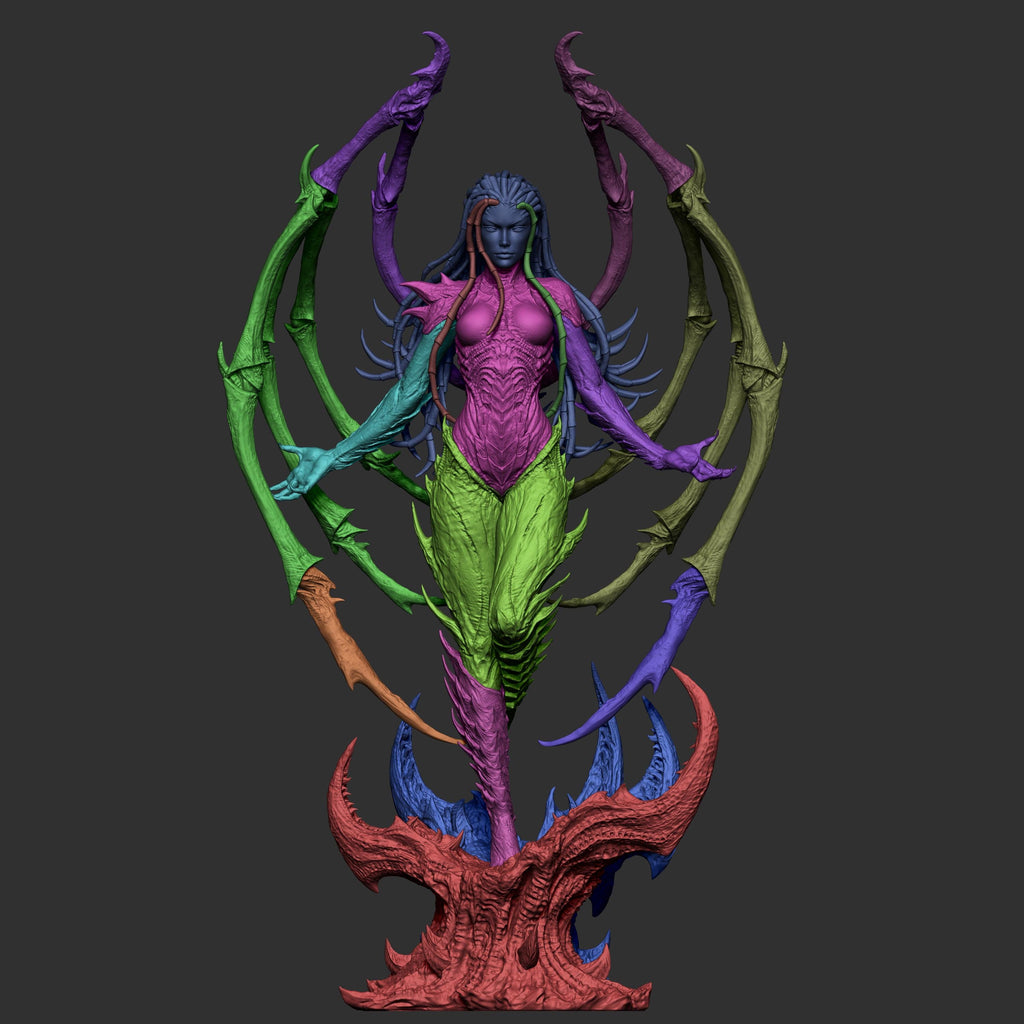 Queen Kerrigan |F| Figurine | Collectible | Pin Up | CA 3D Studios