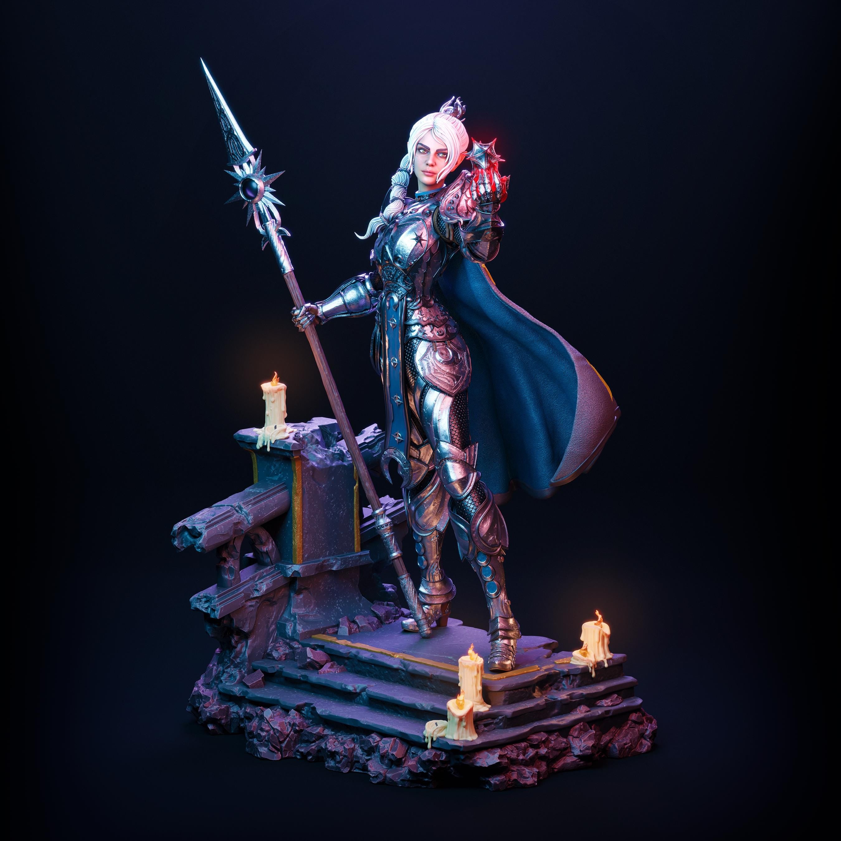 Shadowheart | Figurine | Collectible | Pin Up | CA 3D Studios